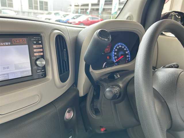 日産 キューブ 15X Vセレクション 宮城県 2011(平23)年 7.8万km ビターショコラ ワンオーナー/純正ナビ（AM/FM/BT/CD/DVD）/TVフルセグ/ETC/純正フロアマット/スタッドレス社外AW（175/65R15）/サマー積込（175/65R15）