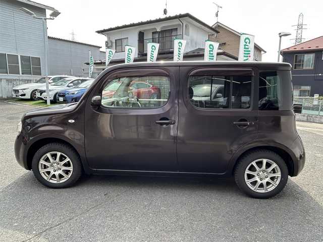 日産 キューブ 15X Vセレクション 宮城県 2011(平23)年 7.8万km ビターショコラ ワンオーナー/純正ナビ（AM/FM/BT/CD/DVD）/TVフルセグ/ETC/純正フロアマット/スタッドレス社外AW（175/65R15）/サマー積込（175/65R15）