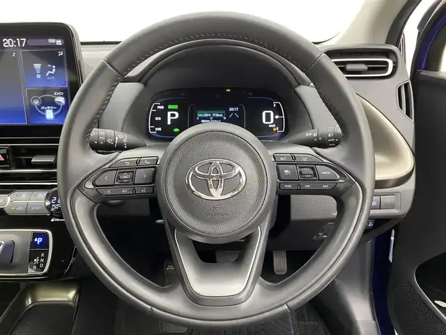 トヨタ アクア Z 宮城県 2021(令3)年 2.5万km ダークブルーマイカM 純正10.5型ディスプレイオーディオ/スマートフォン連携/フルセグTV/100V電源/トヨタセーフティセンス/Bluetooth/バックカメラ/ビルトインETC/アダプティブクルーズコントロール/前後クリアランスソナー/ＬＥＤヘッドランプ/オートライト/オートハイビーム/純正16インチアルミホイール/プッシュスタート/スマートキー/ステアリングリモコン/スペアキー/禁煙車
