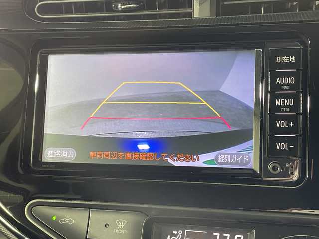 トヨタ アクア S スタイルブラック 神奈川県 2018(平30)年 2.1万km ダークブルーマイカ 純正7型SDナビゲーション【NSCD-W66】/フルセグ　CD　AM FM Bluetooth　SD　AUX/バックカメラ/セーフティセンス/プリクラッシュセーフティシステム/レーンディパーチャーアラート/オートマチックハイビーム/先行車発進告知機能/インテリジェントクリアランスソナー/パーキングサポートブレーキ/ステアリングスイッチ/ECO/EVMODE/プッシュスタート/スマートキー/純正15インチアルミホイール/LEDヘッドランプ/オートライト/純正リアスポイラー