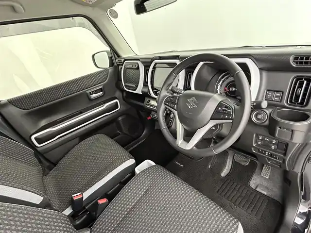 スズキ ハスラー HYBRID X 道央・札幌 2024(令6)年 3.7万km ブルーイッシュブラックパール3 ・4WD/・衝突被害軽減ブレーキ/・レーンキープアシスト/・レーダークルーズコントロール/・純正メモリナビ/・フルセグ/BT/CD/DVD/USB/・アラウンドビューモニター/・シートヒーター/・ミラーヒーター/・コーナーセンサー/・横滑り防止装置/・ダウンヒルアシスト/・アイドリングストップ/・LEDヘッドライト/・ステアリングスイッチ/・ビルトインETC/・スマートキー/・プッシュスタート