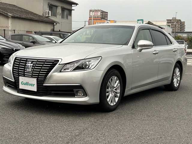 トヨタ クラウン ハイブリッド ロイヤルサルーン 香川県 2013(平25)年 7.2万km プレシャスシルバー HDDナビ/フルセグテレビ/Bluetooth/USB/バックカメラ/ウィンカーミラー/クルーズコントロール/ドアバイザー/プッシュスタート/ビルドインETC/LEDヘッドライト