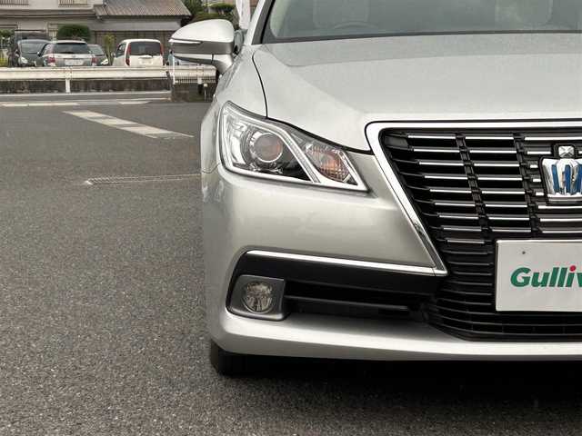 トヨタ クラウン ハイブリッド ロイヤルサルーン 香川県 2013(平25)年 7.2万km プレシャスシルバー HDDナビ/フルセグテレビ/Bluetooth/USB/バックカメラ/ウィンカーミラー/クルーズコントロール/ドアバイザー/プッシュスタート/ビルドインETC/LEDヘッドライト
