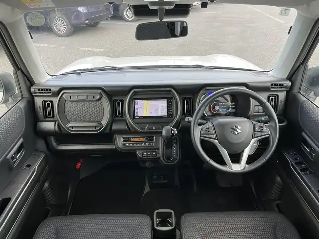 スズキ ハスラー タフワイルド 道央・札幌 2024(令6)年 1.4万km パールⅡ ４WD/ワンオーナー/スズキセーフティサポート/社外メモリーナビ/AM/FM/BT/CD/DVD/フルセグ/衝突被害軽減ブレーキ/横滑り防止装置/レーダークルーズコントロール/ダウンヒルアシストコントロール/グリップコントロール/レーンキープアシスト/クリアランスソナー/バックカメラ/ビルトインETC/アイドリングストップ/前席シートヒーター/革巻きステアリング/ステアリングリモコン/プッシュスタート/スマートキー/LEDヘッドライト/オートライト/オートマチックハイビーム/フォグランプ/電動格納ミラー/ヒーテッドドアミラー/ウィンカーミラー/社外フロアマット/ドアバイザー/スペアキー/ルーフレール