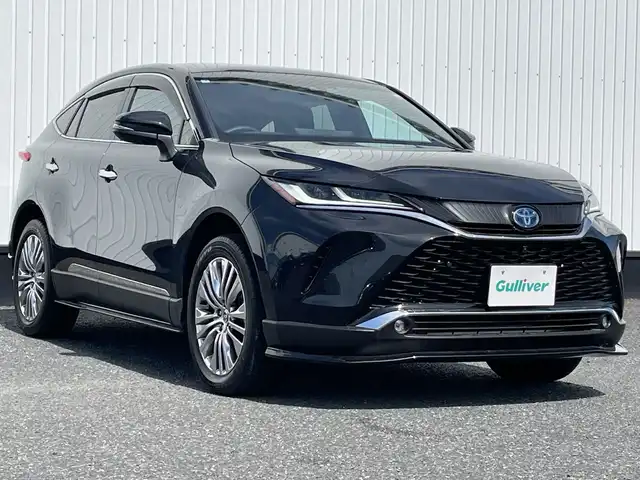 トヨタ ハリアー ハイブリッド Z レザーパッケージ 千葉県 2025(令7)年 0.3万km プレシャスブラックパール 純正12.3インチナビ/(BT/フルセグTV/AM/FM/ミラーキャスト)/全方位カメラ/JBLサウンド/KUHLエアロ/調光パノラマルーフ/ブラインドスポットモニター/デジタルインナーミラー/シートメモリー/マフラーカッター/衝突被害軽減システム/車線逸脱警報/クルーズコントロール/レザーシート/横滑り防止装置/ETC/アイドリングストップ/LEDヘッドライト/フォグランプ/オートライト/ウィンカーミラー/電動格納ミラー/純正19インチAW/シートヒーター/エアシート/ステアリングヒーター/プッシュスタート/スマートキー/フロアマット/ドアバイザー/スペアキー/取扱説明書/保証書
