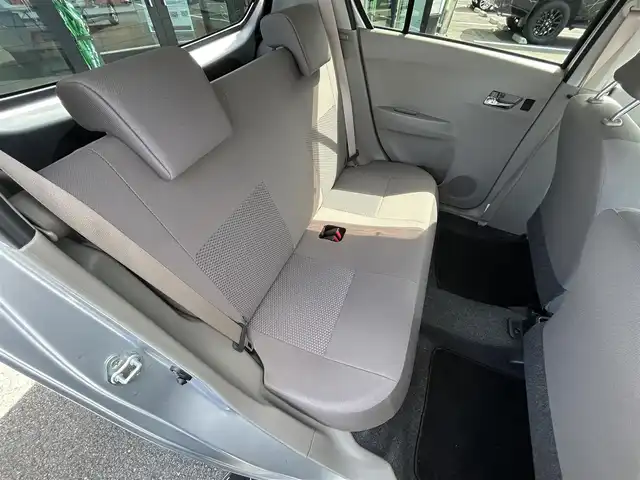 ダイハツ ミラ イース X SA 愛媛県 2013(平25)年 4.6万km ブライトシルバーメタリック 衝突被害軽減装置/アイドリングストップ/ETC/carrozzeriaカーオーディオ/電格ミラー/ヘッドライトレベライザー/ドアバイザー/シガーソケット/ISOFIX/横滑り防止装置/禁煙車/現状サマー(社外AW)(155/65/R14)/AUTOBACS MaxrunEfficia