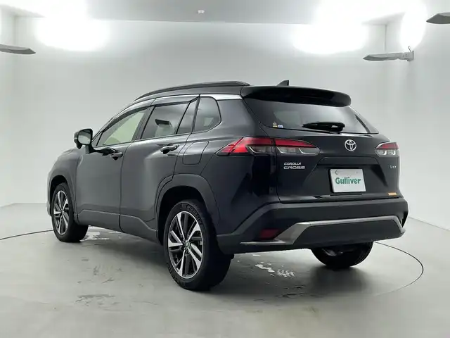 トヨタ カローラ クロス ハイブリッド Z 福井県 2023(令5)年 1.4万km アティチュードブラックマイカ 純正メモリナビ機能付きディスプレイオーディオ（FM/AM/BT/USB/AppleCArPlay/androidAuto）　シートヒーター/ハーフレザーシート/パワーバックドア/純正ビルトインETC/トヨタセーフティセンス