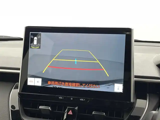 トヨタ カローラ クロス ハイブリッド Z 福井県 2023(令5)年 1.4万km アティチュードブラックマイカ 純正メモリナビ機能付きディスプレイオーディオ（FM/AM/BT/USB/AppleCArPlay/androidAuto）　シートヒーター/ハーフレザーシート/パワーバックドア/純正ビルトインETC/トヨタセーフティセンス