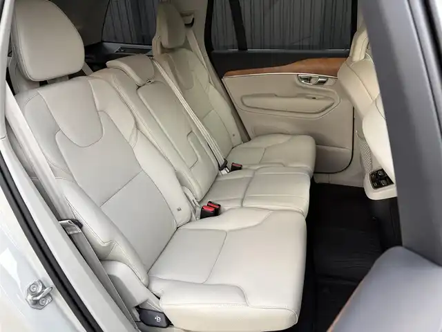 ボルボ ＸＣ９０ B5 AWD モーメンタム 福島県 2021(令3)年 2.8万km パール 純正ナビ(BT/USB)/フルセグTV/ETC/アダプティブクルーズコントロール/ステアリングスイッチ/ステアリングヒーター/白レザーシート/シートヒーター/パワーシート/パワーバックドア/ワイアレスチャージャー/アダプティブベンディングライト/純正19AW/取扱説明書/保証書/スペアキー