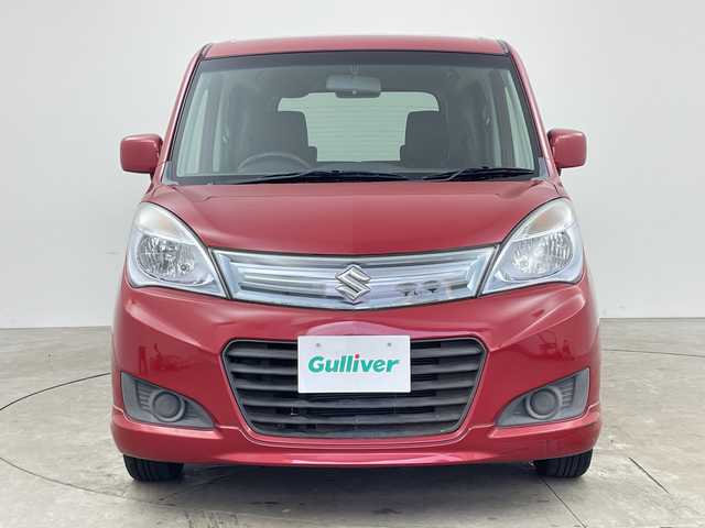 スズキ ソリオ X DJE 兵庫県 2013(平25)年 6.1万km フェニックスレッドパール ・社外ナビ＆BT＆DVD/・左側パワースライドドア/・右側イージークローザードア/・スマートキー/・プッシュスタート/・アイドリングストップ/・横滑り防止装置/・シートバックテーブル/・純正15インチアルミホイール/・電動格納ミラー/・純正フロアマット/・ハロゲンライト