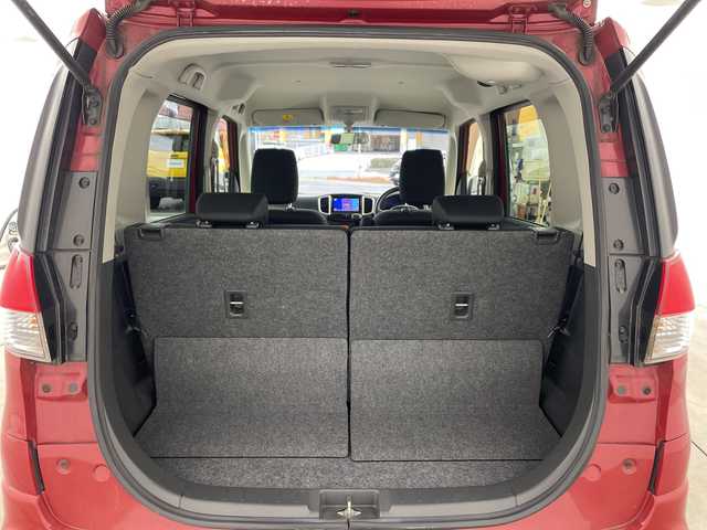 スズキ ソリオ X DJE 兵庫県 2013(平25)年 6.1万km フェニックスレッドパール ・社外ナビ＆BT＆DVD/・左側パワースライドドア/・右側イージークローザードア/・スマートキー/・プッシュスタート/・アイドリングストップ/・横滑り防止装置/・シートバックテーブル/・純正15インチアルミホイール/・電動格納ミラー/・純正フロアマット/・ハロゲンライト