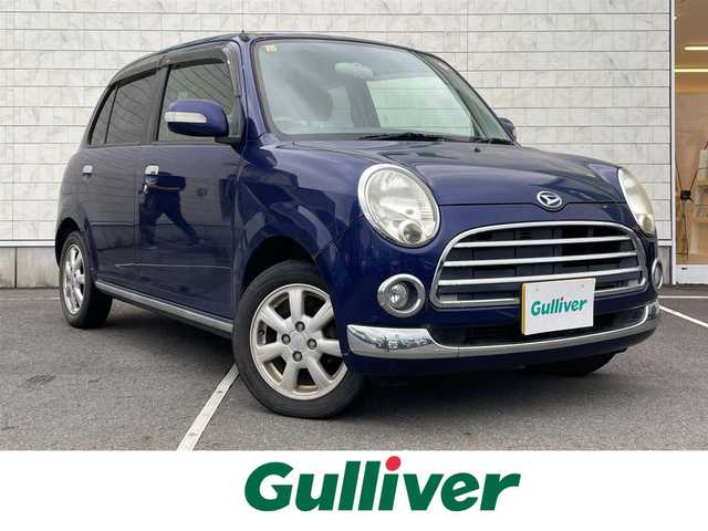 ダイハツ ミラ ジーノ プレミアムL 静岡県 2008(平20)年 9.4万km プレシャスブルーマイカメタリック 純正ＣＤプレーヤー/・ＡＭ・ＦＭラジオ　/リモコンキー　/電動格納ミラー　/純正１４インチアルミホイール　/純正フロアマット　/保証書　/取扱説明書　