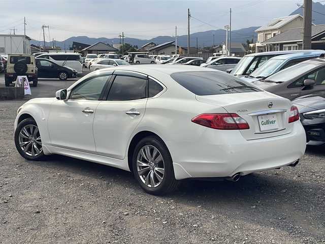 日産 フーガ 250GT 鹿児島県 2014(平26)年 5.5万km クリスタルホワイトパール