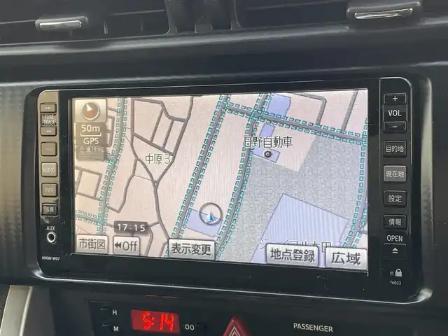 トヨタ ８６ GT 東京都 2013(平25)年 5.4万km サテンホワイトパール 純正ナビ　/フルエアロ　/社外マフラー　/パドルシフト　/革巻きステアリング　/デュアルエアコン　/VSCスポーツモード切替スイッチ　/６AT