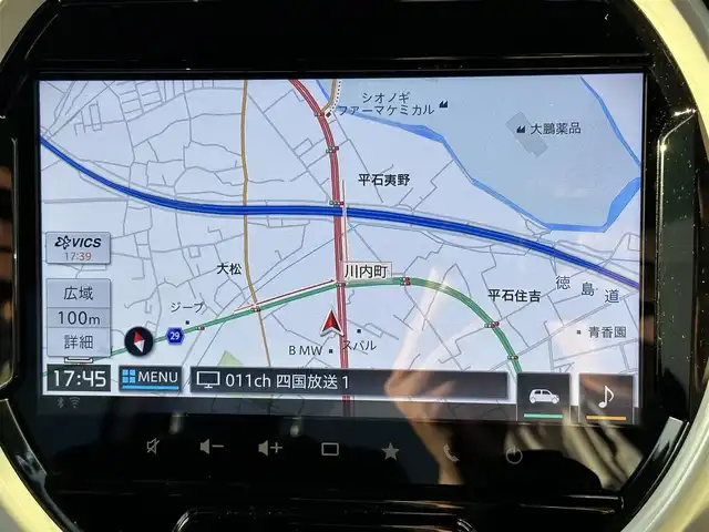 スズキ ハスラー HYBRID X 徳島県 2020(令2)年 2.8万km フェニックスレッドパール/ガンメタリック2トーンルーフ メーカーオプションナビ（９インチ）/全周囲カメラ/ETC/シートヒーター/ドライブレコーダー（前のみ）/純正フロアマット/横滑り防止装置/レーンキープアシスト/盗難防止装置/衝突軽減システム/デュアルカメラブレーキサポート/オートライト/LEDヘッドライト/アイドリングストップ/ステリングスイッチ/スペアキー