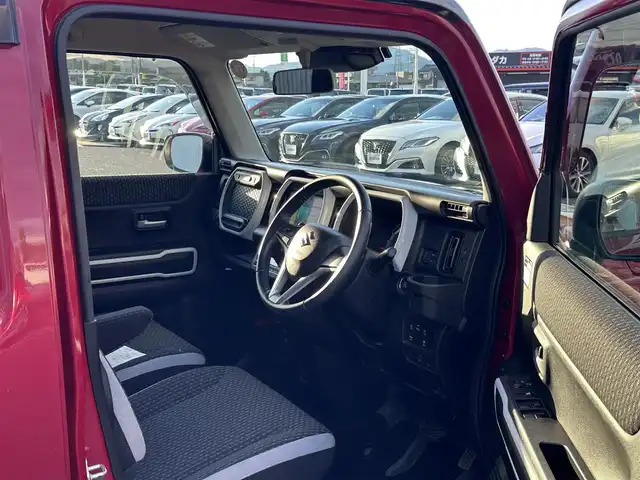 スズキ ハスラー HYBRID X 徳島県 2020(令2)年 2.8万km フェニックスレッドパール/ガンメタリック2トーンルーフ メーカーオプションナビ（９インチ）/全周囲カメラ/ETC/シートヒーター/ドライブレコーダー（前のみ）/純正フロアマット/横滑り防止装置/レーンキープアシスト/盗難防止装置/衝突軽減システム/デュアルカメラブレーキサポート/オートライト/LEDヘッドライト/アイドリングストップ/ステリングスイッチ/スペアキー