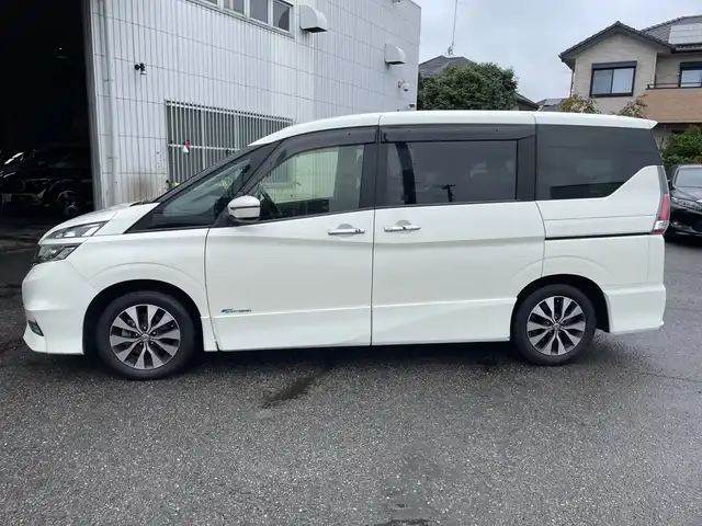 日産 セレナ ハイウェイスター プロパイロットED 神奈川県 2016(平28)年 3.6万km ブリリアントホワイトパール 社外メモリーナビ(BT/DVD/CD/AM/FM/SD/USB)/フルセグTV/バックカメラ/社外フリップダウンモニター/両側パワースライドドア/ハンズフリースライドドア/プロパイロット/エマージェンシーブレーキ/レーダークルーズコントロール/レーンキープアシスト/クリアランスソナー/前方ドライブレコーダー/LEDヘッドライト/フォグランプ/ETC/スマートキー/保証書/取扱説明書