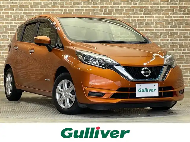 日産 ノート e－パワー X 岩手県 2018(平30)年 10.1万km プレミアムコロナオレンジ アラウンドビューモニター/インテリジェントクルーズコントロール/エマージェンシーブレーキ/レーンキープアシスト/オートハイビーム/前後ソナー/横滑り防止装置/インテリジェントルームミラー/純正ナビ/フルセグTV/純正ドライブレコーダー/ETC/オートエアコン/LEDヘッドライト/ヘッドライトレベライザー/１４インチスチールホイール/純正ホイールキャップ