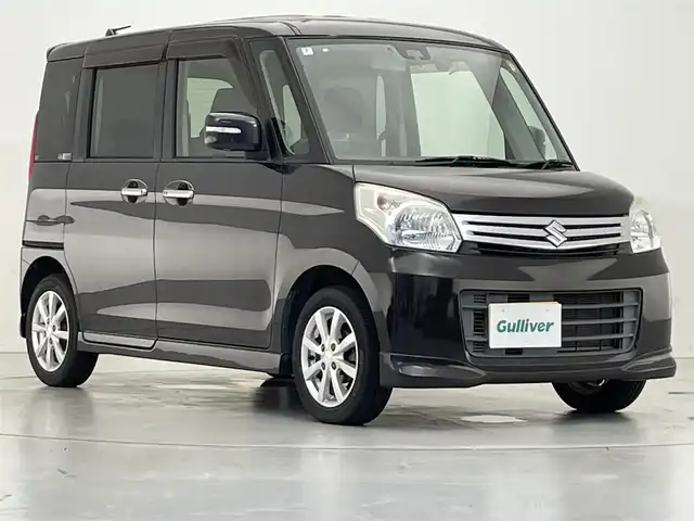 スズキ スペーシア X リミテッド 滋賀県 2014(平26)年 6.6万km アーバンブラウンパールメタリック 社外ナビ/CD/DVD/USB/フルセグTV/バックカメラ/シートヒーター/両側パワースライドドア/アイドリングストップ/ベンチシート/オートライト/ドライブレコーダー/ETC/スマートキー/スペアキー