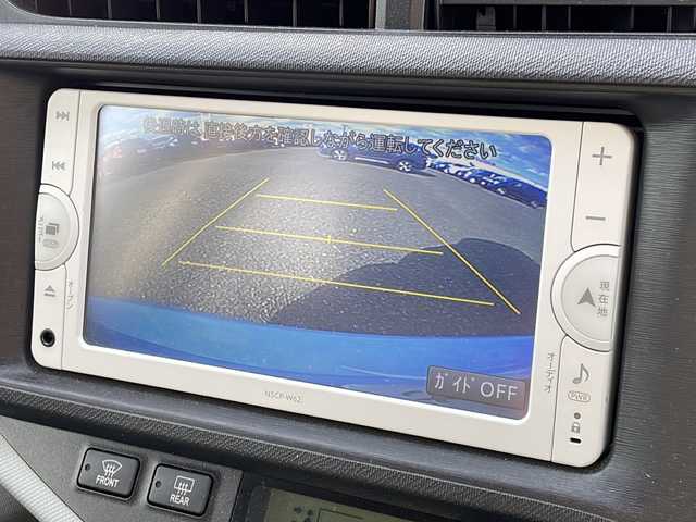 トヨタ アクア S 新潟県 2014(平26)年 3.1万km クールソーダメタリック 純正SDナビ(NSCP-W62)/CD/BT/ワンセグテレビ/バックカメラ/ETC/ステアリングスイッチ/リモコンキー /社外15インチAW冬タイヤ車載