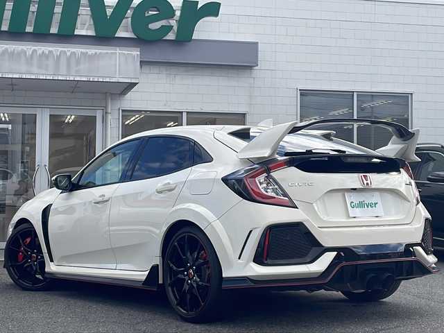 ホンダ シビック タイプR 三重県 2018(平30)年 2万km チャンピオンシップホワイト 純正SDナビ/フルセグTV/【CD/DVD/SD/Bluetooth】/バックカメラ/ビルトインETC/ドライブレコーダー/クルーズコントロール/運転席RECARO製バケットシート/【純正シートあり】/オートライト/LEDヘッドランプ/LEDフロントフォグランプ/Jsレーシングマフラー/【純正マフラーあり】/245/30R20インチ純正AW/Brembo製レッドブレーキキャリパー/プッシュスタート/スマートキー/純正フロアマット