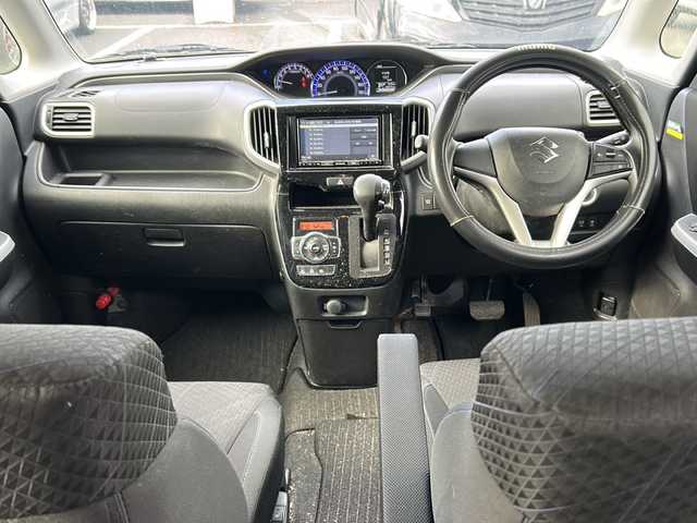 スズキ ソリオ GX2 京都府 2020(令2)年 8.3万km スピーディーブルーM 社外ナビ/ワンセグ/Bluetooth/CD・DVD/衝突軽減装置/レーダークルーズ/両側パワースライドドア/バックカメラ/ETC/シートヒーター/クリアランスソナー/禁煙車/ドアバイザー/スマートキー/プッシュスタート/電動格納ミラー