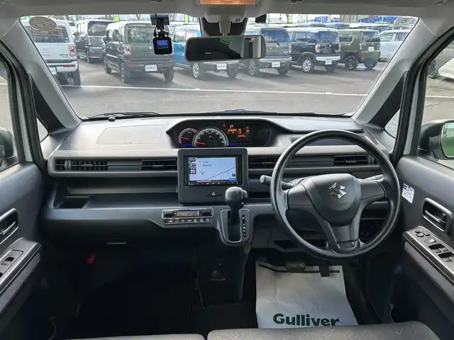 スズキ ワゴンＲ HYBRID FX 和歌山県 2022(令4)年 3.1万km ピュアホワイトP 社外ナビ/バックカメラ/衝突被害軽減ブレーキ/横滑り防止装置/レーンキープ/コーナーセンサー/ドライブレコーダー/ETC/アイドリングストップ/シートヒーター/オートライト