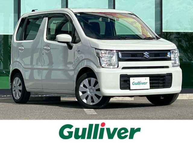 スズキ ワゴンＲ HYBRID FX 和歌山県 2022(令4)年 3.1万km ピュアホワイトP 社外ナビ/バックカメラ/衝突被害軽減ブレーキ/横滑り防止装置/レーンキープ/コーナーセンサー/ドライブレコーダー/ETC/アイドリングストップ/シートヒーター/オートライト
