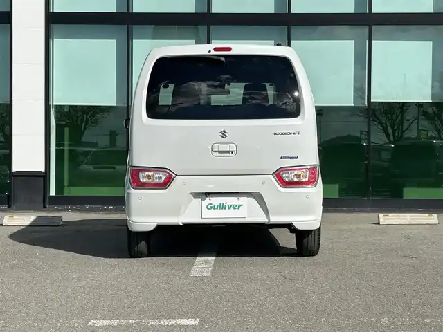 スズキ ワゴンＲ HYBRID FX 和歌山県 2022(令4)年 3.1万km ピュアホワイトP 社外ナビ/バックカメラ/衝突被害軽減ブレーキ/横滑り防止装置/レーンキープ/コーナーセンサー/ドライブレコーダー/ETC/アイドリングストップ/シートヒーター/オートライト