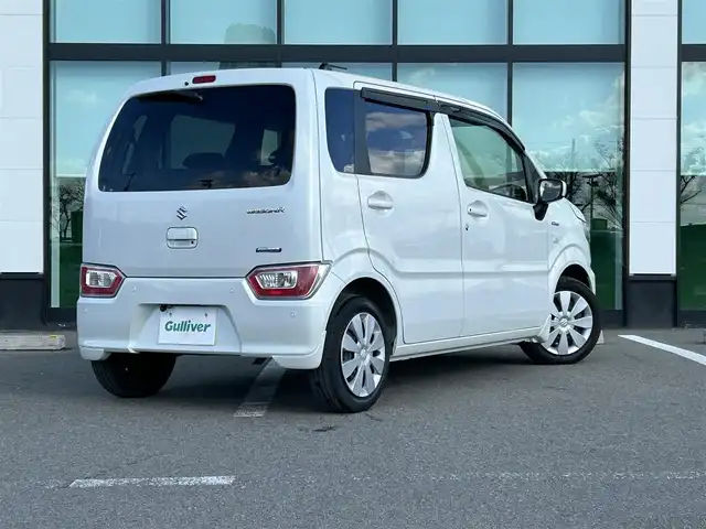 スズキ ワゴンＲ HYBRID FX 和歌山県 2022(令4)年 3.1万km ピュアホワイトP 社外ナビ/バックカメラ/衝突被害軽減ブレーキ/横滑り防止装置/レーンキープ/コーナーセンサー/ドライブレコーダー/ETC/アイドリングストップ/シートヒーター/オートライト