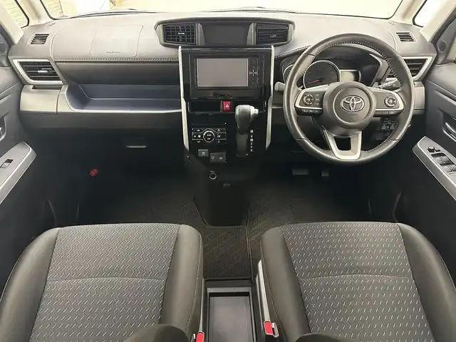 トヨタ ルーミー カスタムG 兵庫県 2022(令4)年 2.5万km ブラックマイカメタリック 純正SDナビ/（CD/DVD/SD/Bluetooth/フルセグ）/アラウンドビューモニター/前後ドライブレコーダー/ACC/PCS/コーナーセンサー/アイドリングストップ/ビルトインETC2.0/両側パワースライドドア/LEDヘッドライト/LEDフォグランプ/純正14インチアルミホイール/純正マット/純正ドアバイザー/オプションスペアタイヤ/スペアキー×１