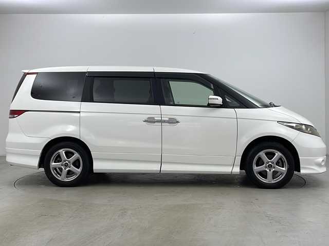 ホンダ エリシオン G Aero 道央・札幌 2008(平20)年 9万km ブルーイッシュホワイトパール ・ワンオーナー/・寒冷地仕様/・社外SDナビ&TV&CD/・片側パワースライドドア/・フロントワイパーデアイサー/・ミラーヒーター/・ETC/・革巻きステアリング/・HIDヘッドライト/・フォグランプ/・リモコンキー/・純正AW付サマータイヤ積込