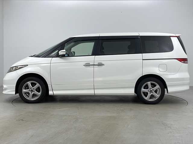 ホンダ エリシオン G Aero 道央・札幌 2008(平20)年 9万km ブルーイッシュホワイトパール ・ワンオーナー/・寒冷地仕様/・社外SDナビ&TV&CD/・片側パワースライドドア/・フロントワイパーデアイサー/・ミラーヒーター/・ETC/・革巻きステアリング/・HIDヘッドライト/・フォグランプ/・リモコンキー/・純正AW付サマータイヤ積込
