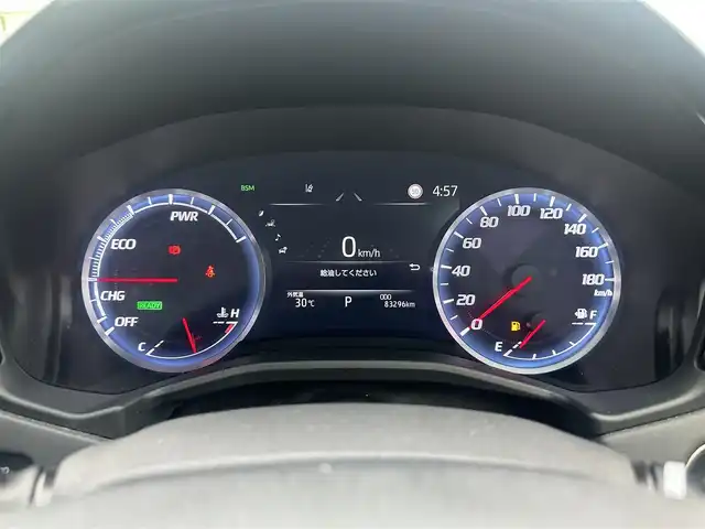 トヨタ クラウン ハイブリッド RS アドバンス 岐阜県 2020(令2)年 8.4万km ホワイトパールクリスタルシャイン ワンオーナー/純正ナビ/フルセグTV/バックカメラ/ヘッドアップディスプレイ/トヨタセーフティセンス/プリクラッシュセーフティ/車線逸脱警報/ブラインドスポットモニター/リアクロストラフィックアラート/パドルシフト/純正１８インチアルミ/ハーフレザーシート/シートヒーター/ステアリングヒーター/シーケンシャルターンランプ/ビルトインETC/保証書/取扱説明書/スペアキー