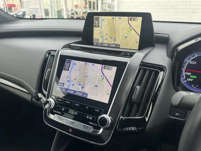 トヨタ クラウン ハイブリッド RS アドバンス 岐阜県 2020(令2)年 8.4万km ホワイトパールクリスタルシャイン ワンオーナー/純正ナビ/フルセグTV/バックカメラ/ヘッドアップディスプレイ/トヨタセーフティセンス/プリクラッシュセーフティ/車線逸脱警報/ブラインドスポットモニター/リアクロストラフィックアラート/パドルシフト/純正１８インチアルミ/ハーフレザーシート/シートヒーター/ステアリングヒーター/シーケンシャルターンランプ/ビルトインETC/保証書/取扱説明書/スペアキー