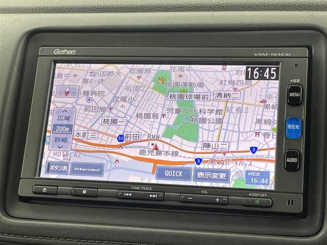 ホンダ ヴェゼル ハイブリッド X 福岡県 2016(平28)年 5.2万km ホワイトオーキッドパール 純正ナビ（Ｂｌｕｅｔｏｏｔｈ，ＴＶ）　/ＥＴＣ　/前方ドライブレコーダー　/クルーズコントロール　/シティブレーキアクティブシステム　/リアクティブフォースペダル　/パドルシフト　/横滑り防止装置　/ＥＣＯＮ　/ＬＥＤ
