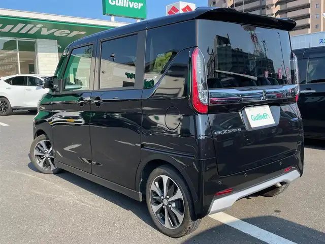 三菱 ｅＫクロススペース T 島根県 2022(令4)年 1.9万km アメジストブラック マイパイロット/・レーダークルーズコントロール/・レーンアシスト /アルパインディスプレイオーディオ　/・Bluetooth接続可能　/・Apple Car Play対応可能/・HDMI接続可能/全方位/バックカメラ　/前方ドライブレコーダー　/ＥＴＣ/デジタルインナーミラー/前席シートヒーター/衝突軽減ブレーキ/横滑り防止装置 /スマートキー/プッシュスタート/パワースライドドア/純正15インチアルミホイール/純正LEDヘッドライト/純正フロアマット