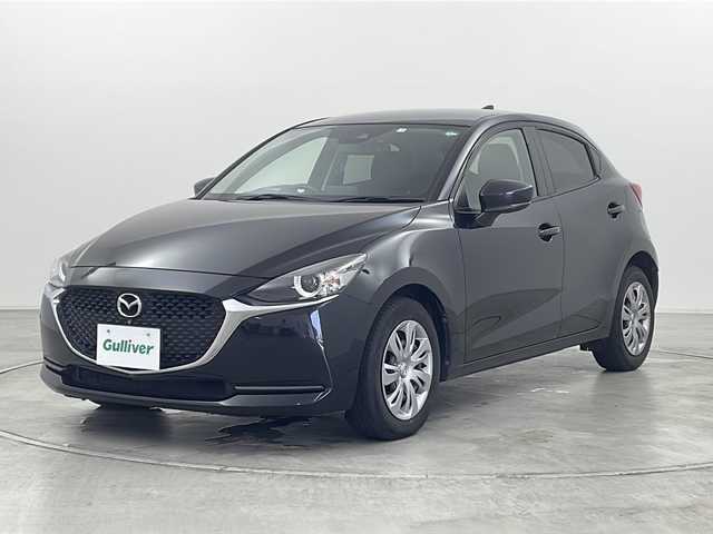 マツダ マツダ２ 15S プロアクティブ 群馬県 2020(令2)年 2.8万km ジェットブラックマイカ 純正ナビ　ＣＤ／ＤＶＤ再生　全周囲カメラ　ＥＴＣ　シートヒーター　衝突被害軽減ブレーキ　ＢＳＭ　ステアリングスイッチ　ＨＵＤ　ＬＥＤヘッドライト　オートライト　オートハイビーム　スマートキー　禁煙車