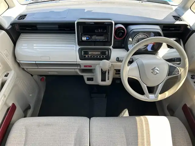 スズキ スペーシア HYBRID X 鹿児島県 2018(平30)年 4.8万km ブリスクブルーM スズキセーフティサポート/オーディオ/両側パワースライドドア/シートヒーター/チルトステアリング/サーキュレーター/シートリフター/ロールサンシェード/ラゲッジルームランプ/スマートキー/ETC
