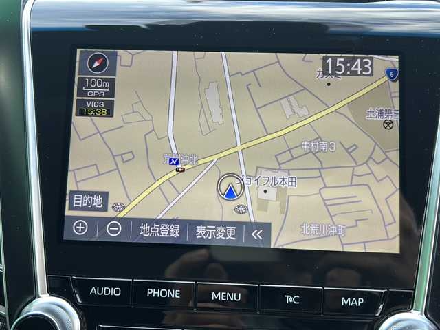 トヨタ クラウン ハイブリッド RS 茨城県 2019(平31)年 6.1万km ホワイトパールクリスタルシャイン Toyota Safety Sense/純正8インチナビ（AM/FM/Bluetooth接続/USB/AUX/フルセグTV/Miracast）/全周囲カメラ/純正2.0ETC/スマートキー/100V充電/ブラインドスポットモニター/ステアリングボタン/ステアリングヒーター/前方ドライブレコーダー/前席パワーシート/純正フロアマット/シートヒーター/クルーズコントロール/パーキングアシスト/横滑り防止装置/盗難防止装置/衝突被害軽減システム