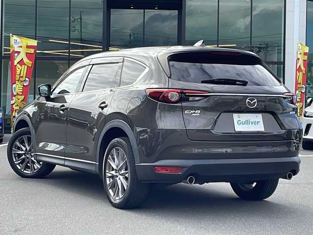 マツダ ＣＸ－８ XD プロアクティブ 新潟県 2019(平31)年 8.5万km チタニウムフラッシュマイカ i-Activsense/・スマートブレーキサポート/・パーキングセンサー/・マツダレーダークルーズコントロール/・レーンキープアシストシステム/・車線逸脱警報システム/・ブラインドスポットモニタリング/BOSEサウンドシステム/マツダコネクトナビ（CD/DVD/フルセグTV/BT）/360度ビューモニター/アルパインフリップダウンモニター/ヘッドアップディスプレイ/ETC2.0/ドライブレコーダー/運転席メモリー機能付パワーシート/前席シートヒーター/ステアリングヒーター/革巻きステアリング/ステアリングスイッチ/電動パーキングブレーキ/ブレーキホールド/LEDヘッドライト/フォグランプ/オートライト/スマートキー/Pスタート/純正19インチAW/純正フロアマット/ドアバイザー
