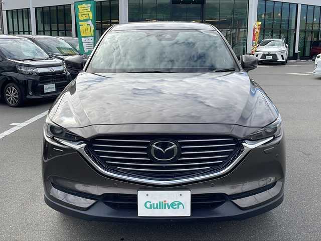 マツダ ＣＸ－８ XD プロアクティブ 新潟県 2019(平31)年 8.5万km チタニウムフラッシュマイカ i-Activsense/・スマートブレーキサポート/・パーキングセンサー/・マツダレーダークルーズコントロール/・レーンキープアシストシステム/・車線逸脱警報システム/・ブラインドスポットモニタリング/BOSEサウンドシステム/マツダコネクトナビ（CD/DVD/フルセグTV/BT）/360度ビューモニター/アルパインフリップダウンモニター/ヘッドアップディスプレイ/ETC2.0/ドライブレコーダー/運転席メモリー機能付パワーシート/前席シートヒーター/ステアリングヒーター/革巻きステアリング/ステアリングスイッチ/電動パーキングブレーキ/ブレーキホールド/LEDヘッドライト/フォグランプ/オートライト/スマートキー/Pスタート/純正19インチAW/純正フロアマット/ドアバイザー