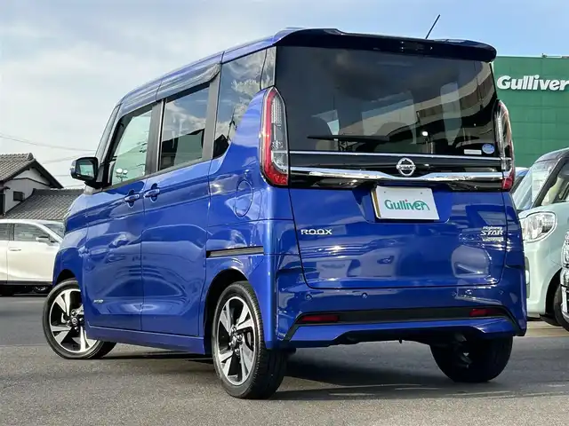 日産 ルークス 愛知県 2020(令2)年 5.1万km アトランティックブルー サイドバイザー/純正フロアマット/両側パワースライドドア/純正SDナビ/FM/AM/BT/CD/SD/USB/フルセグTV/アラウンドビューモニター/衝突被害被害軽減ブレーキ/クリアランスソナー/ビルトインETC/純正ドラレコ/15インチ純正AW/LEDヘッドライト/オートライト/フォグランプ/アイドリングストップ/保証書/取扱説明書/スマートキー