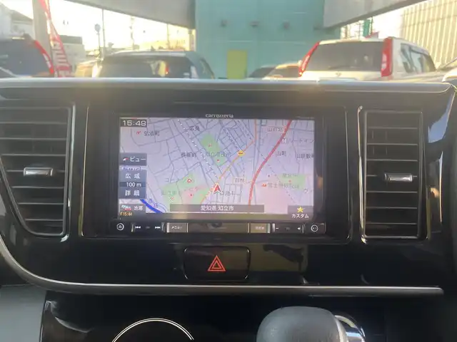 日産 デイズ ルークス ハイウェイスターX Gパッケージ 愛知県 2015(平27)年 1.1万km ホワイトパール ワンオーナー/エマージェンシーブレーキ/衝突回避ブレーキサポート/アラウンドビューモニター/社外メモリナビTV/インテリジェントキー×2ケ/プッシュスタート/リアサーキュレーター/タッチパネル式オートエアコン/両側パワースライドドア/保証書取説有り