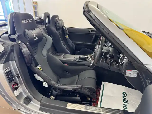 マツダ ロードスター S RHT 群馬県 2009(平21)年 3.9万km アルミニウムメタリック 純正SDナビ/　　BT/ワンセグ/SD/    CD/DVD/AM/FM/バックカメラ/RECAROバケットシート/LARGUS車高調/HKSマフラー/BLITZスロットルコントローラー/HIDヘッドライト/フォグランプ/社外17AW/ブルーミラー/本革巻ステアリング/スマートキー/前後ドライブレコーダー/ETC