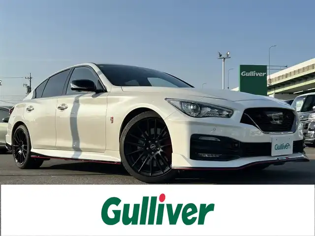 日産 スカイライン ニスモ 愛知県 2023(令5)年 0.6万km 白 ワンオーナー/1000台限定車/純正メモリーナビ/BOSEサウンド/全周囲アラウンドビューモニター/DTV、ETC2.0/電動ガラスサンルーフ/NISMO専用オプション