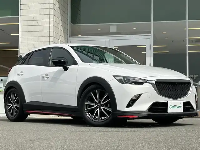 マツダ ＣＸ－３ XD ツーリング 兵庫県 2016(平28)年 5.3万km クリスタルホワイトパールマイカ 純正SDナビ/Bluetoothオーディオ/フルセグTV/ETC/シートヒーター/バックカメラ/クルーズコントロール/パドルシフト/インテリジェントルームミラー/RECAROシート/HUD/LEDヘッドライト