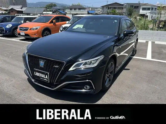 トヨタ クラウン ハイブリッド RS リミテッド 大阪府 2020(令2)年 9万km ブラック サンルーフ/黒革/パワーシート/エアシートヒーター/ステアリングヒーター/ACC/純正ナビ/TV/バックカメラ/純正18インチAW/ブラインドスポット/LEDヘッドライト/ETC/クリアランスソナー