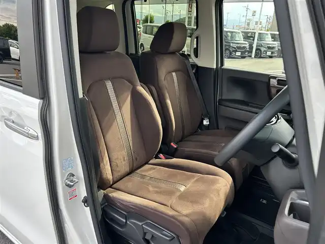 ホンダ Ｎ ＢＯＸ G･EX Hセンシング カッパーブラウンスタイル 奈良県 2019(令1)年 3.6万km プラチナホワイトパール 純正ナビ　/フルセグＴＶ/BT/CD/DVD/USB/SD/iPod/AUX　/バックカメラ　/両側パワースライドドア　/ビルトインＥＴＣ　/追従型クルーズコントロール　/ホンダセンシング　/ＬＥＤヘッドライト　/スマートキー　/ウォークスルー　/衝突被害軽減システム/AAC/横滑り防止装置/盗難防止装置/レーンキープアシスト