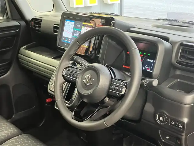 スズキ スペーシア ギア HYBRID XZターボ 東京都 2024(令6)年 0.6万km ベージュ ワンオーナー/セーフティサポート/・デュアルセンサーブレーキサポート2/・誤発進抑制機能（前後）/・低速時ブレーキサポート（前後）/・車線逸脱警告機能/・車線維持支援機能/・ふらつき警告機能/・発進お知らせ機能/・ハイビームアシスト/・アダクティブクルーズコントロール/・標識認識機能/9インチメモリーナビ/アランドビューモニター/ハンドルヒーター/シートヒーター/パドルシフト/Apple CarPlay /AndroidAuto/USBソケット/Bluetooth /フルセグテレビ/LEDヘッドライト・フォグランプ/保証書・取扱説明書